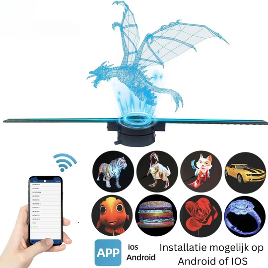 3D Hologram Fan