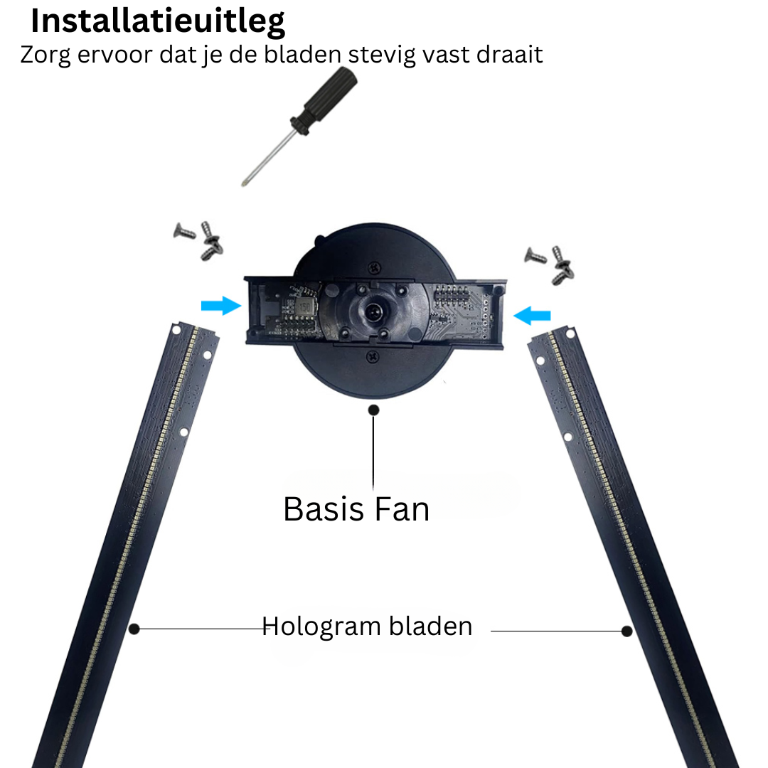 3D Hologram Fan