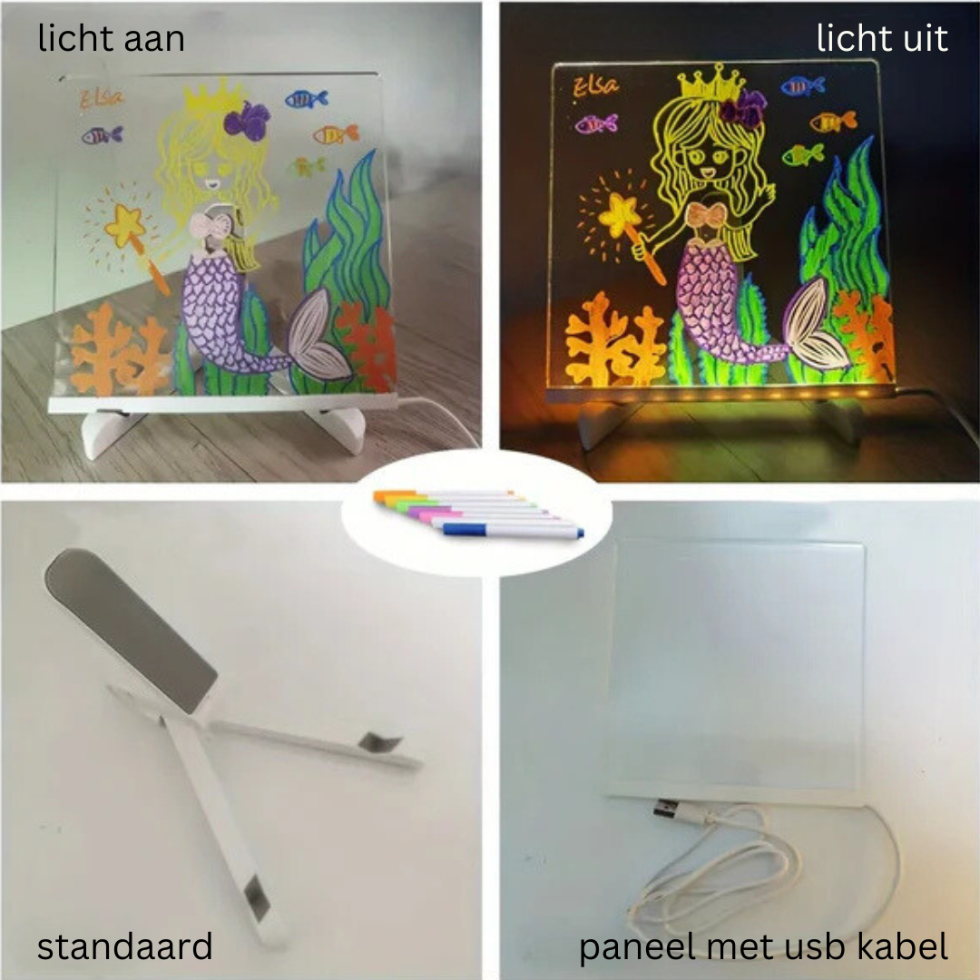 Magisch tekenglas