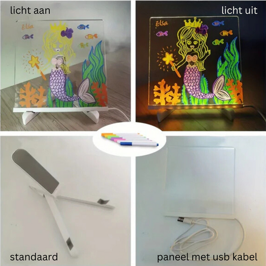 Magisch tekenglas