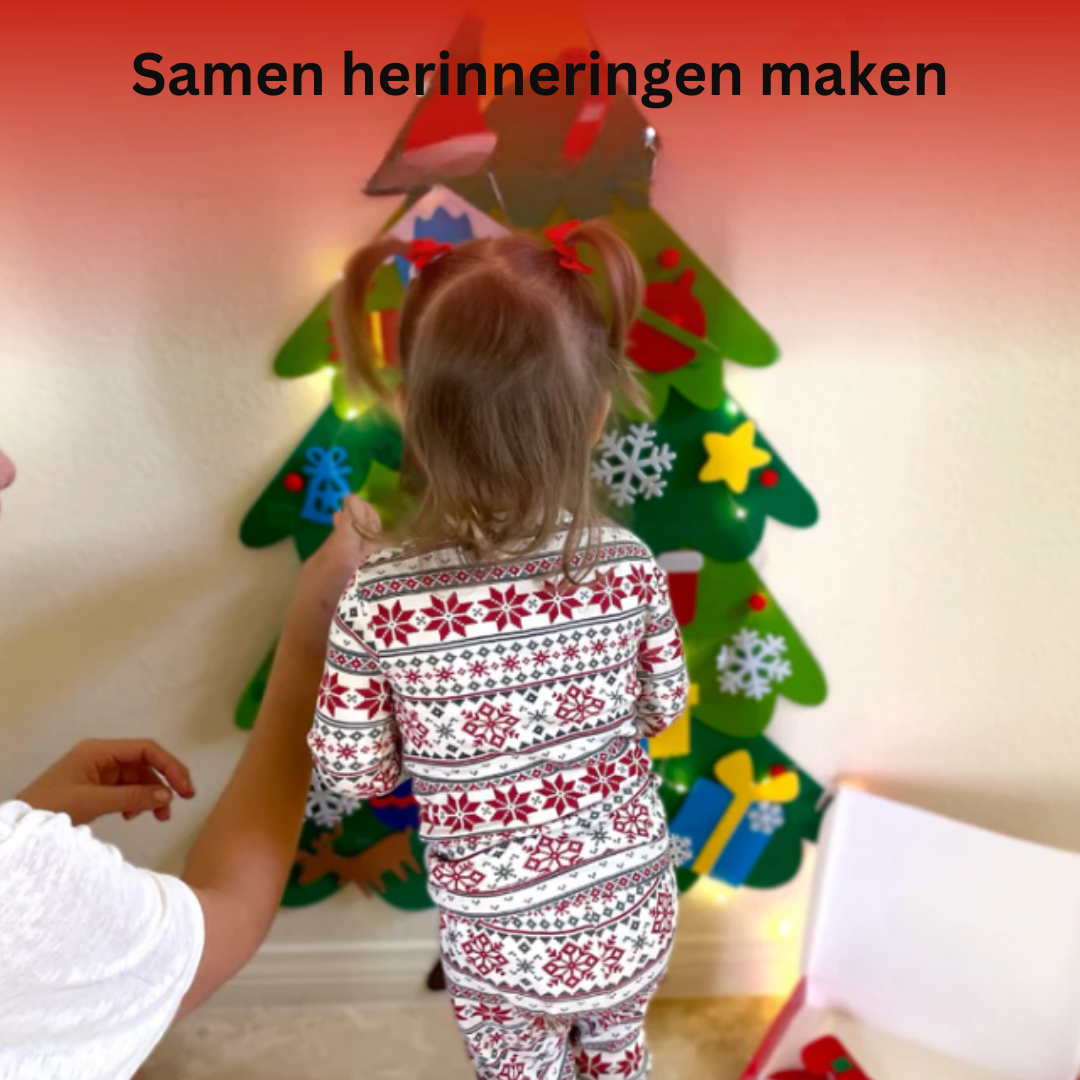 Vilten kerstboom