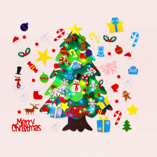 Vilten kerstboom