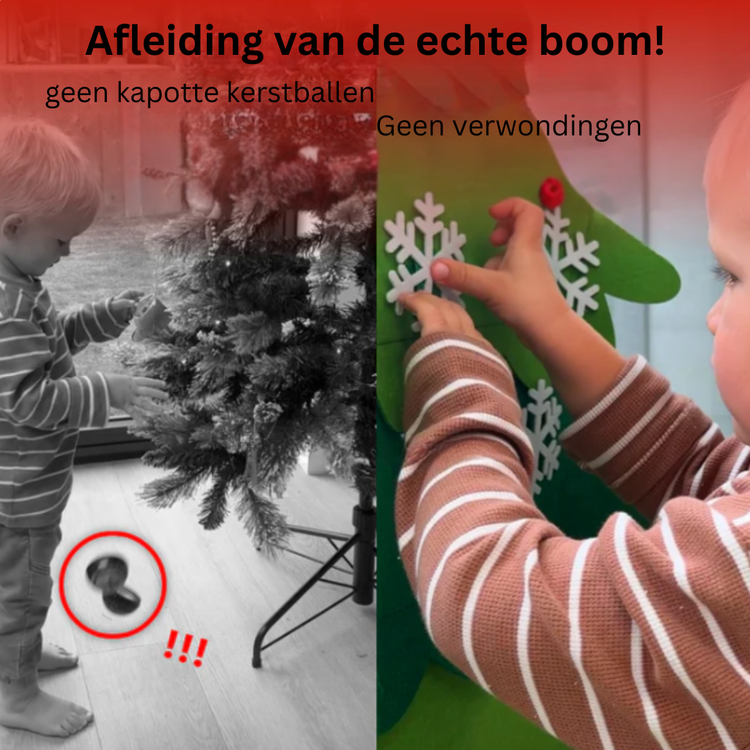 Vilten kerstboom