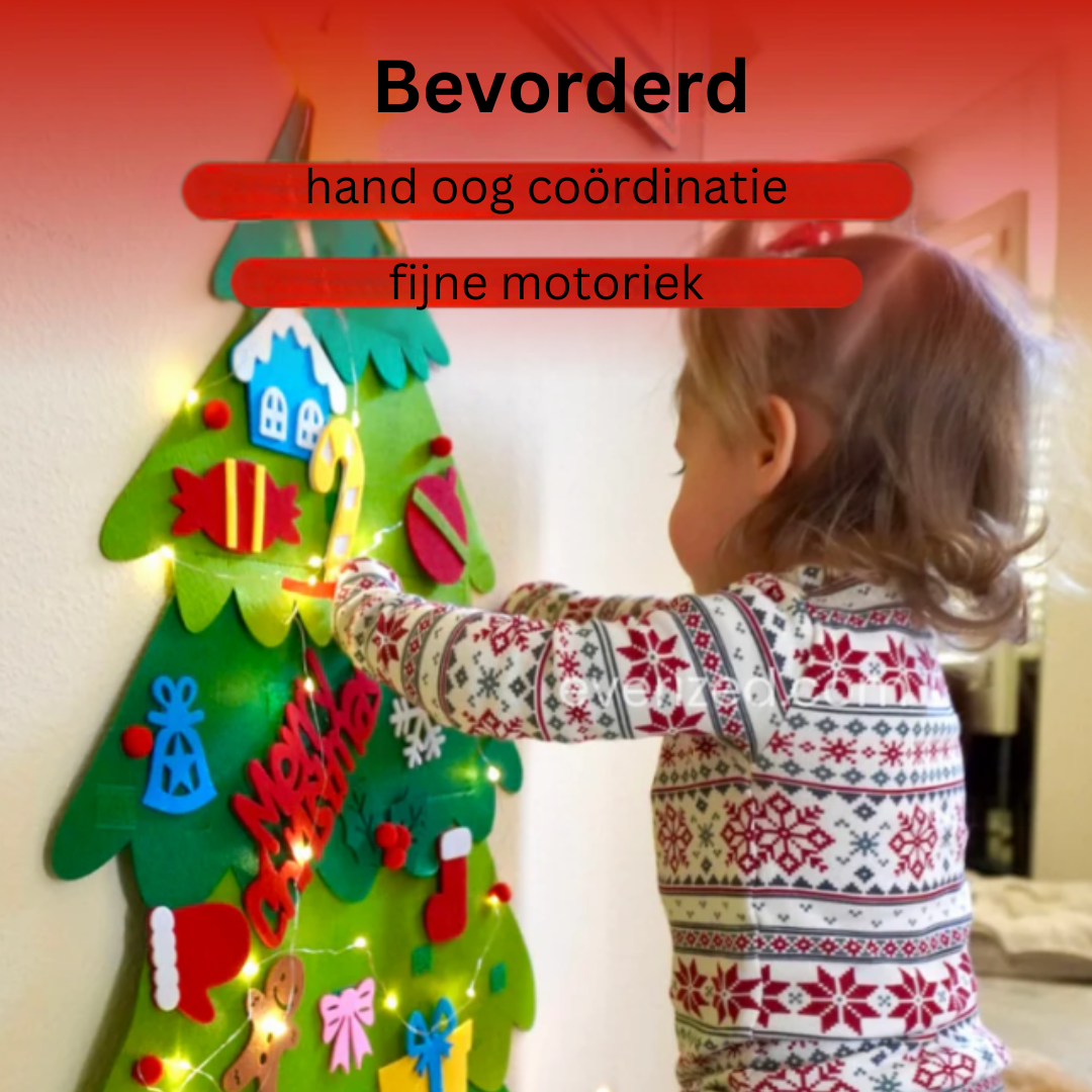 Vilten kerstboom