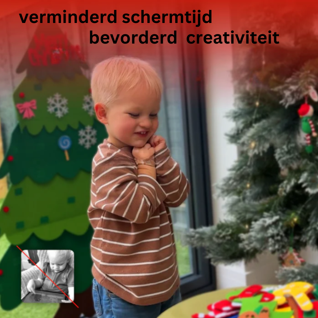 Vilten kerstboom