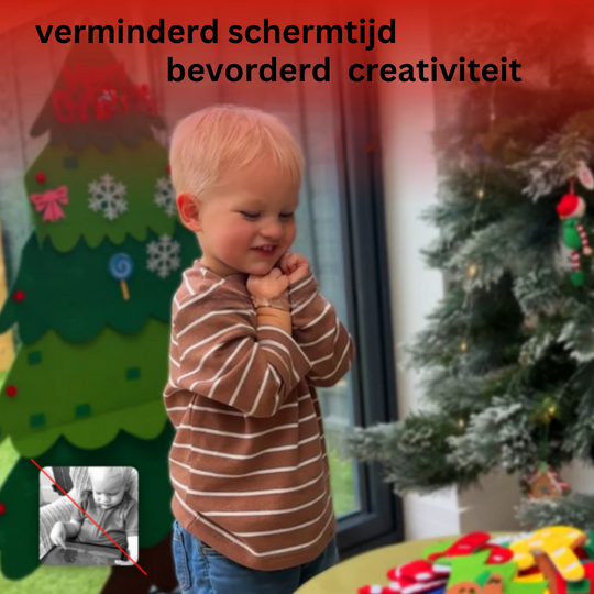 Vilten kerstboom