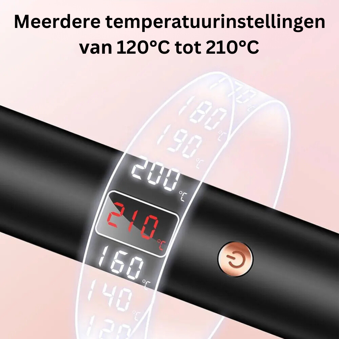Verwarmde stijlborstel