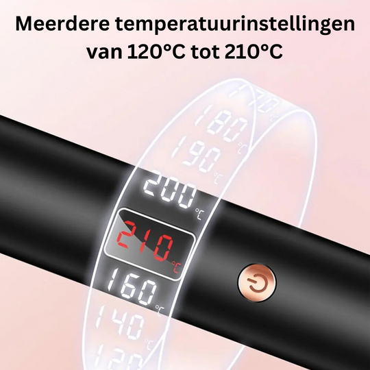 Verwarmde stijlborstel